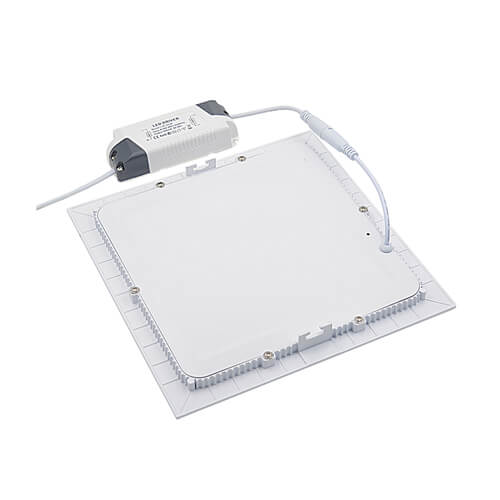 24W Daylight Super Thin LED Panel Lamps Square For Shopping Mall Lighting